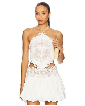 retroféte Summer Top - White