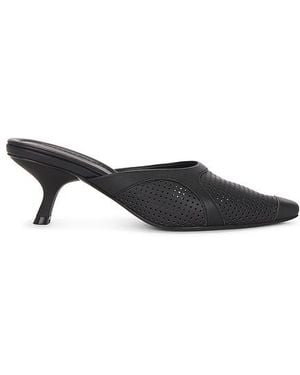 St. Agni Perforated Heel - Black