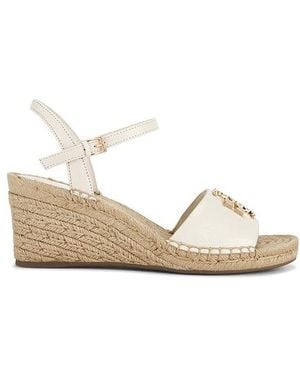 Tory Burch Eleanor Wedge Espadrille - White