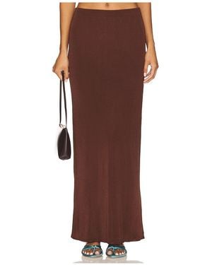 Lovers + Friends Elsy Maxi Skirt - Brown