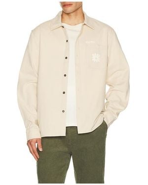 Rhythm Kinetic Long Sleeve Shirt - Natural