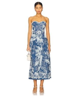 Elliatt Anneliese Midi Dress - Blue