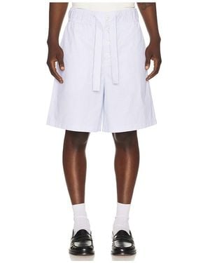 KROST Cotton Stripe Short - White