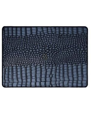 Heaven Mayhem Air 13 Embossed Faux Leather Laptop Case - Blue