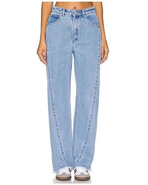 A.Brand Carrie Straight Leg Jeans - Blue