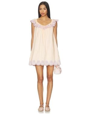Tularosa Anya Mini Dress - Natural