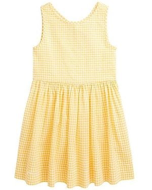 Polo Ralph Lauren Kids Gingham Dress - Yellow