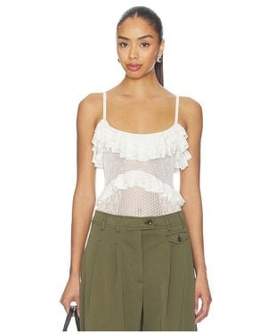 Ulla Johnson Bania Knit Bodysuit - Blue