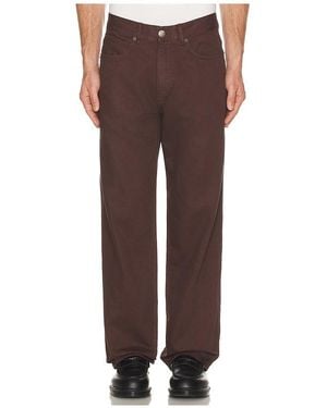 Palmes Coarse Trousers - Brown