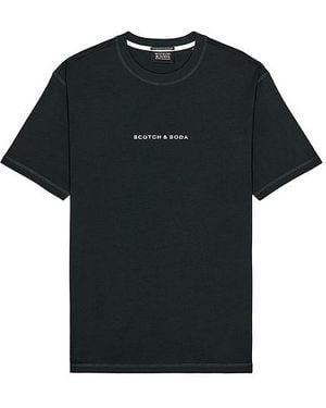 Scotch & Soda Tシャツ - ブラック