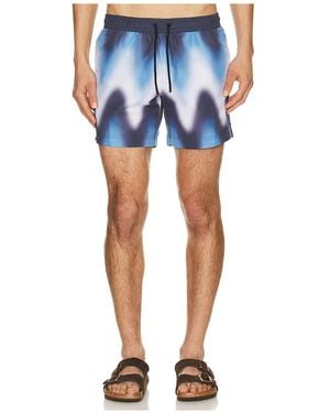 Commas Badeshorts - Blau