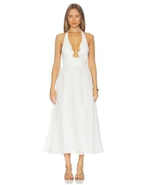 Bardot ROBE CAVALRY en Ivory - Blanc