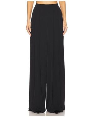 L'Agence Nova Pleated Pant - Black