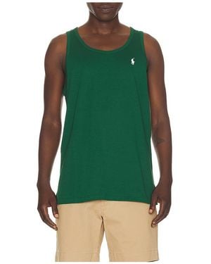 Polo Ralph Lauren Top Sleeveless Jersey Knit - Grün