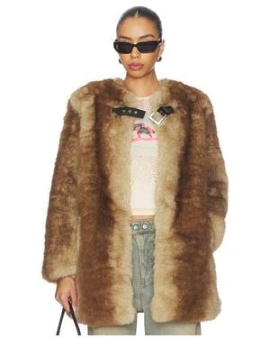 Apparis Petra Coat - Brown