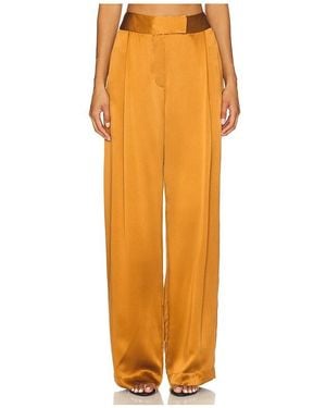 The Sei Relaxed Trouser - Orange