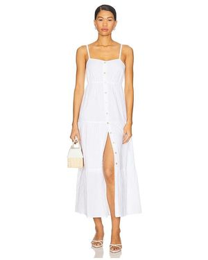 Sanctuary Picot Tiered Dress - Weiß