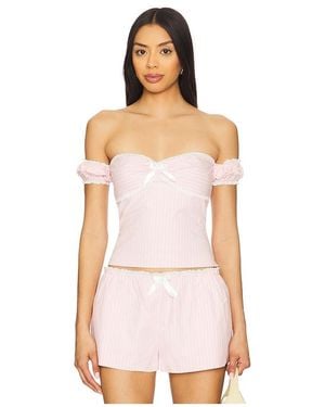 MAJORELLE Cynthia Top - White