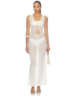 Bondeye Harper Maxi Dress - White
