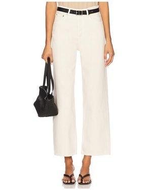 Agolde Pierna Ancha Ren En Color Ivory Talla (También En 30, 34) - Blanco