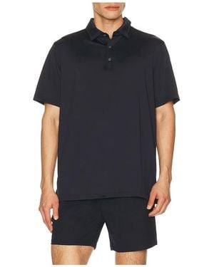 Rhone Polohemd Drive Time - Schwarz