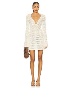 Stone Cold Fox X Revolve Bobby Pointelle Mini Dress - White