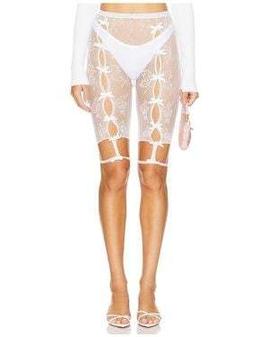 Nodress Leggings Bowknot - Weiß