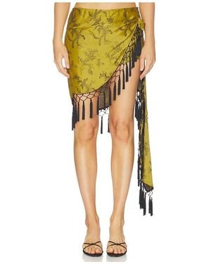 Kim Shui Andrea Asymmetrical Skirt - Yellow
