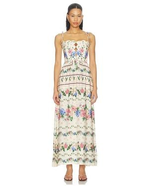 Agua Bendita Kleid Julia - Weiß