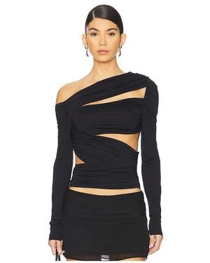 Lioness Untamed Long Sleeve Top - Black