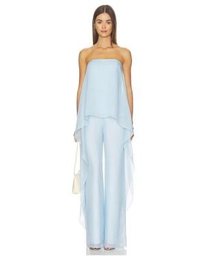 Amanda Uprichard Jenny Jumpsuit - Blue