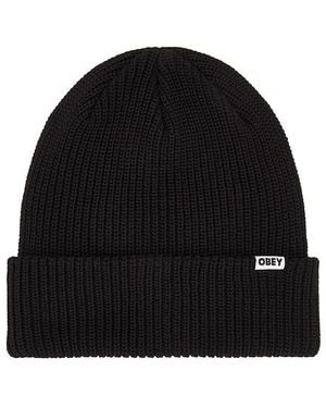 Obey Beanie Bold - Schwarz