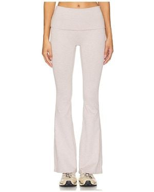 WellBeing + BeingWell Loungewell Monte Foldover Pant - White