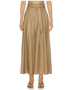 L'Agence Lowen Crop Pant - Natural