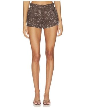 AEXAE X Revolve Linen Pencil Short - Gray