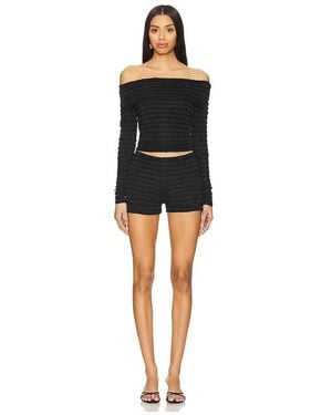 superdown Jessamine Short Set - Black