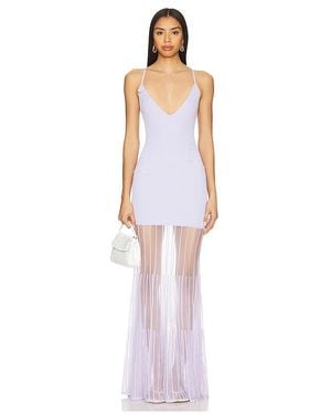 Karina Grimaldi Rose Knit Dress - White