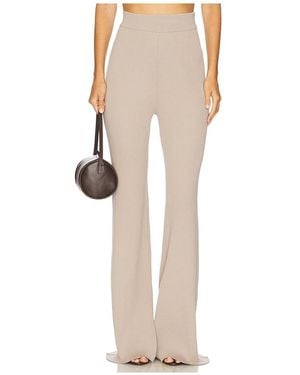 Remain Rib Knit Pants - Natural