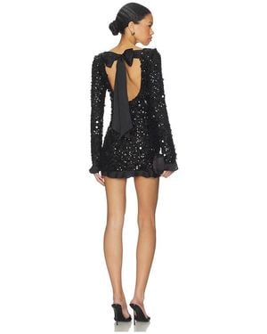 Show Me Your Mumu Maddison Ruffle Dress - Black
