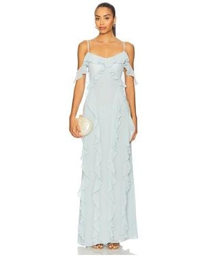 House of Harlow 1960 X Revolve Mandy Gown - White