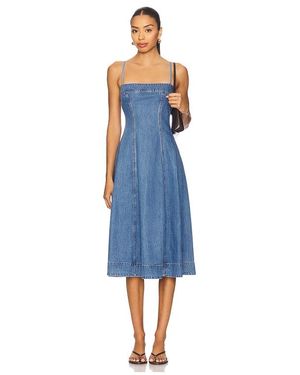 PAIGE Pippa Midi Dress - Blue