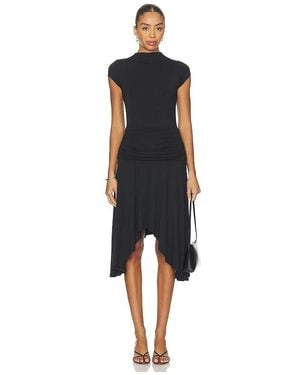 geel Elodie Dress - Black