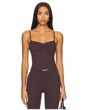 437 Ballet Tank Top - Brown