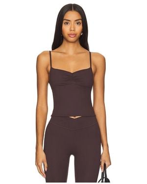 437 Ballet Tank Top - Brown