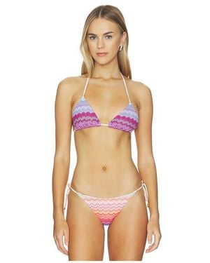 PQ Swim Triangle Bikini Top - Orange
