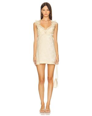 slim fit dress slacks For Love & Lemons Sequin Crystal Lace Mini Dress main image 1