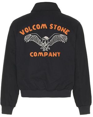 Volcom Chaqueta Highsiders En Color Negro Talla (También En M, S, Xl/1X)