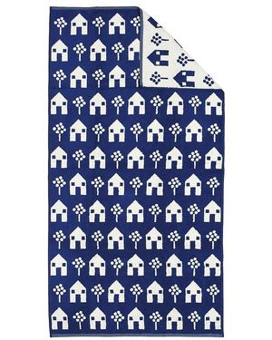 Dusen Dusen Toalla De Baño Bath Towel En Color Azul Marino Talla