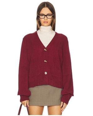 ALL THE WAYS Cardigan Dakota - Rot