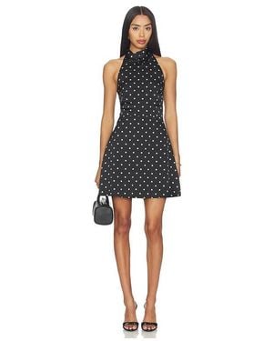 Line & Dot Sophie Mini Dress - Black